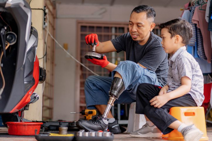 A Malaysian engineer and an amputee sharing his passion in motorcycle. In Malaysia and other South East Asian countries, motorcycle has been one of the most common mode of transportation.